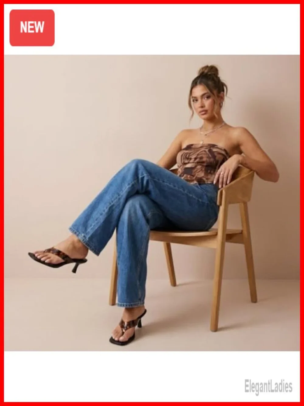 CUSHIONAIRE Mezzo Clear Strap Kitten Heels Square Toe Flip Flop Sandal